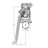 INTEGRATED BOOM BARRIER SERVO MOTOR FOR BARRIER GATE