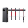 Car Parking System and Toll Access Control Automatic Articulated Dc Parking Boom Barrier Gate With Led Light On Pole