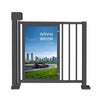 Automatic heavy carry electric swing gate